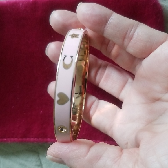 Beautiful Coach Signature Bangle Bracelet - Picture 7 of 13
